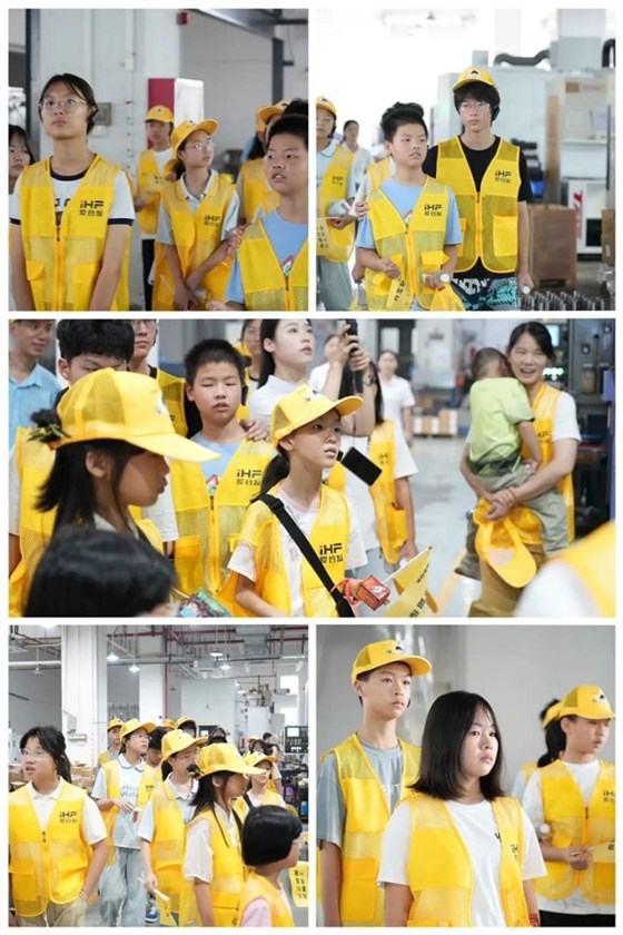 學(xué)生參觀車(chē)間