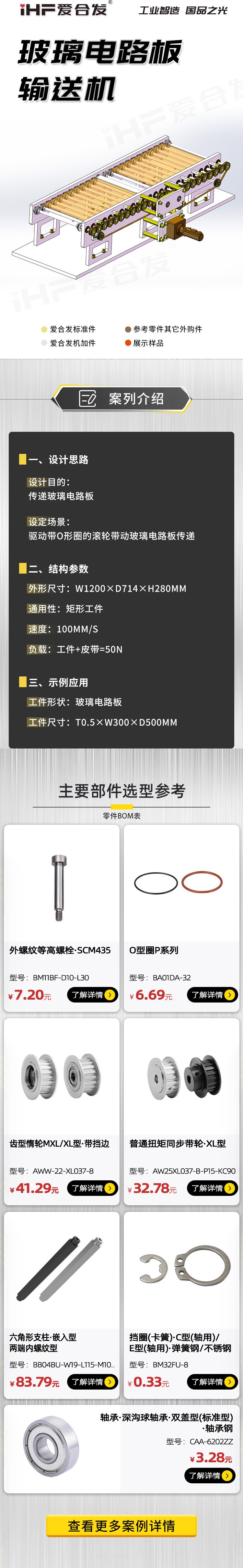 案例剖析:玻璃電路板輸送機 案例剖析:玻璃電路板輸送機